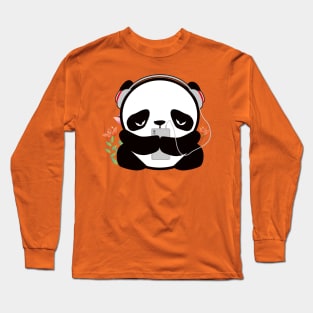 PANDA MUSIC Long Sleeve T-Shirt